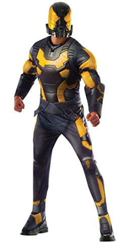 Rubie's Men's Ant-Man Jacket Deluxe Costume, Yellow, Standard - Multi #6 / Extra Large #7