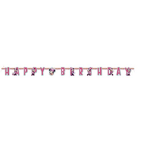Disney Minnie Mouse Large Jointed Birthday Banner