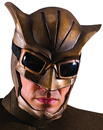 Rubie's Men's The Watchmen Night Owl Deluxe Mask, Brown, One Size
