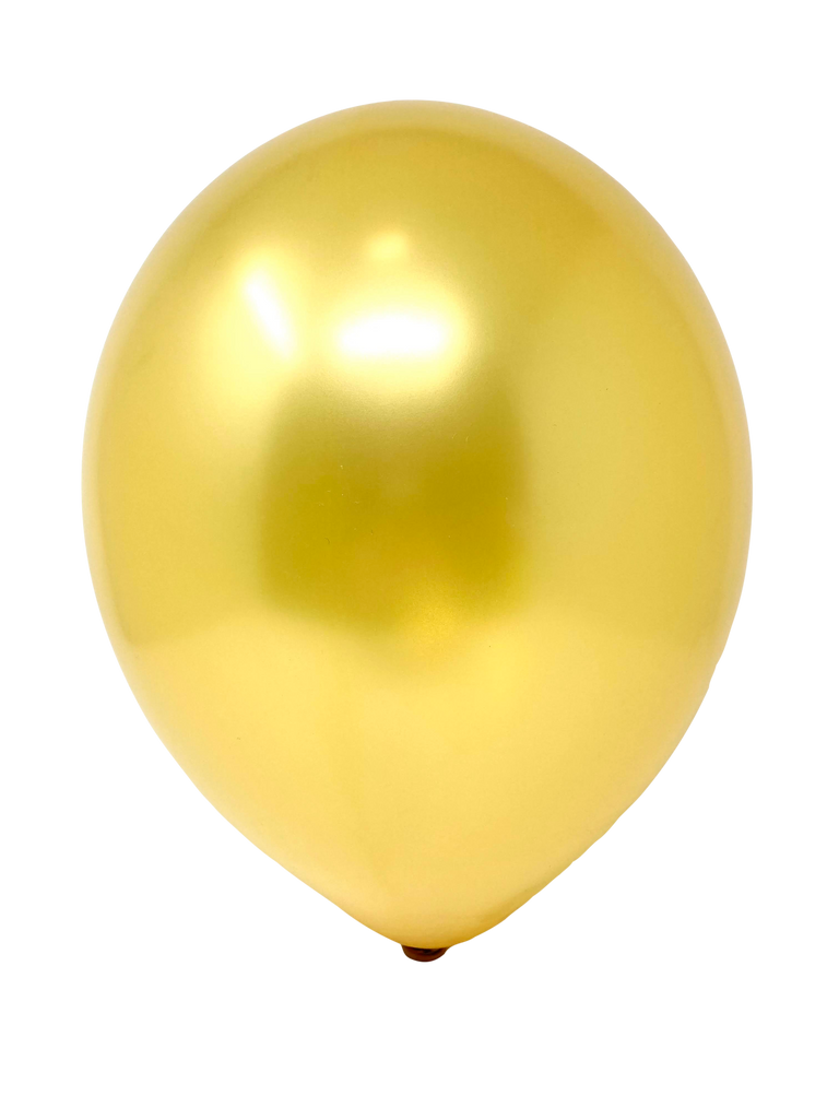12" Metallic Latex Balloons - 50 Count