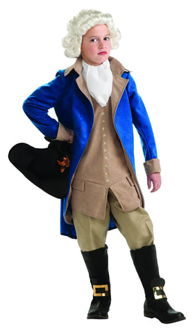 Rubie's Deluxe George Washington Children's Costume, Small