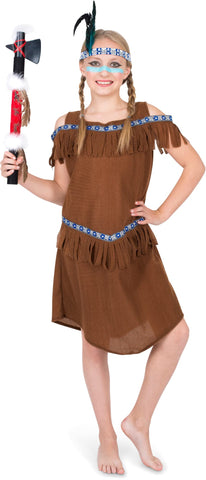 Native American Girl Girl's Costume Small 3-4