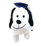 11" Autograph Grad Dog - Blue