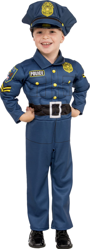 Rubie's Child's Deluxe Top Cop Costume, Medium