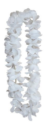 Lush 48" Hawaiian Leis - White