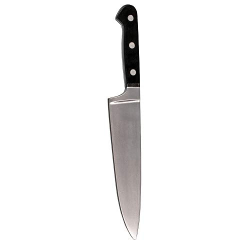 Michael Myers Knife Costume Prop, Official Halloween Movie Costume Accessory, Single Size 15 Inch Length Plastic Kitchen Knife