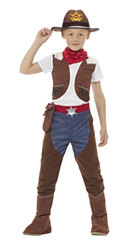 Smiffy Deluxe Cowboy Child Costume, Small