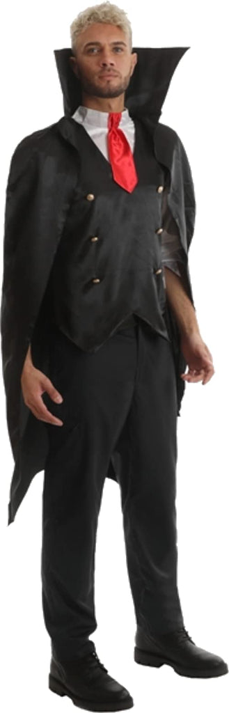 Vampire Count Men's Costume Small 34-36 Black