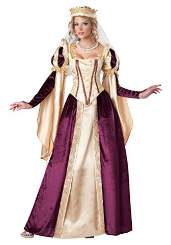 InCharacter Costumes Women's Renaissance Princess, Gold/Red, X-Large