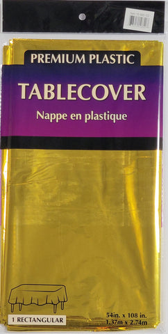 Metallic Table Cover - Gold