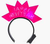 LED Happy New Year Half Starburst  Head Bopper