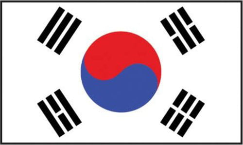 3' x 5' Korea Soft Polyester Flag Banner