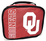 Oklahoma Sooners OU "Sacked" Lunch Kit, 10.5" x 8.5" x 4"