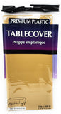 Premium Plastic Table Covers - 54" 108"