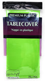 Premium Plastic Table Covers - 54" 108"