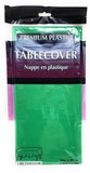 Premium Plastic Table Covers - 54" 108"