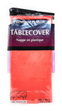 Premium Plastic Table Covers - 54" 108"