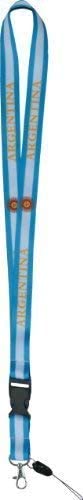 28" Argentina Flag Lanyard
