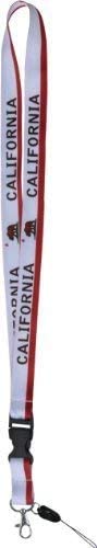 28" California Flag Lanyard