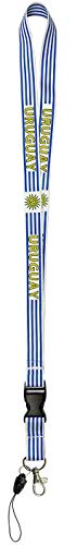 28" Uruguay Country Flag Lanyard