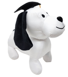 11" Autograph Grad Dog - Black