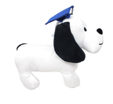 11" Autograph Grad Dog - Blue