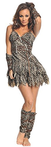 Underwraps Costumes Women's Sexy Cave Man Costume - Goin' Clubbin', Leopard, Large