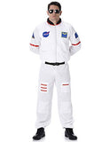 Wonder Clothing Mens Astronaut Costume White