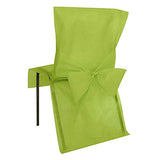 Chair Cover with Bow Sash - 10 pc Pack Green