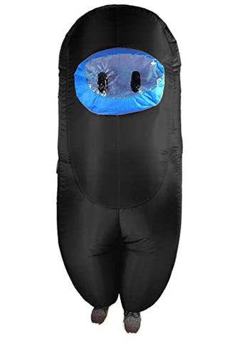 Sus Imposter Crewmate Killer (Adult, Black)