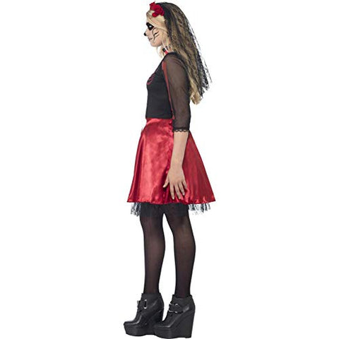 Smiffys Day Of The Dead Diva Costume