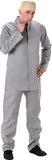 60s Evil Mastermind Suit Men's Costume X-Large 46-48 Gray