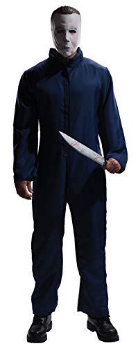 Rubie's Halloween Movie Michael Myers Jumpsuit and Mask, Black, Standard