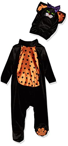 InCharacter Mini Meow Infant Costume Black/Orange, Large (18-2T)