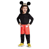 Disguise Disney Baby Mickey Mouse Infant Costume, Red ,12-18 Months