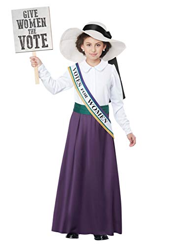 California Costumes American Suffragette Girls Costume X-Large