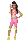 InSpirit Barbie the Movie Kids Skating Barbie Costume | Officially Licensed | Halloween Styles for Girls and Boys | Barbie the Movie | Roller Skater