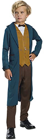 Rubie's Costume Boys Fantastic Beasts & Where to Find Them Newt Scamander Costume, Medium, Multicolor