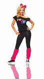 Costume Culture mens Love 80's Shirt Adult Sized Costumes, Black, X-Large US