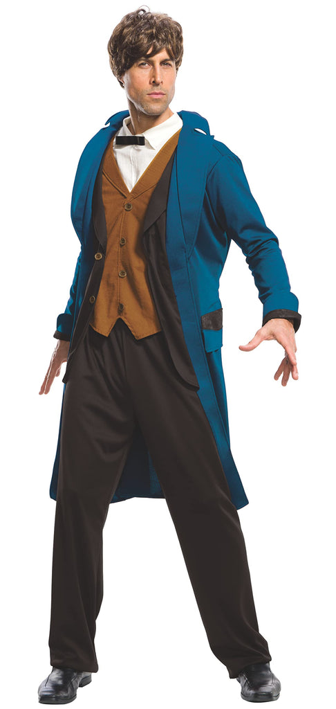Rubie's Costume Men's Fantastic Beasts Where To Find them Deluxe Newt Scamander, As Shown, X-Large