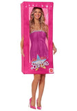 InSpirit Designs womens Inspirit Designs Adult Barbie Box Costume, Multicolored, ONE SIZE FITS MOST US