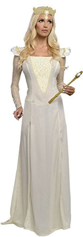 Rubie's Costume Disney's Oz The Great and Powerful Glinda Dress and Headpiece White