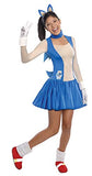 Rubie's womens Sonic the Hedgehog, Teen Dress and Accessories Costume, Multicolor, One Size US