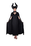 Women's Fairytale Witch Costume, for Halloween Party Accessory, Large Black