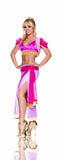 Delicious womens 3 Wishes Adult Costume, Pink, Small