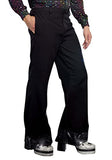 Dreamgirl mens Disco Casual Pants, Black, Medium-Large US