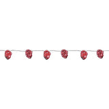 Sunstar Red Burnt Ear Garland Halloween Decoration