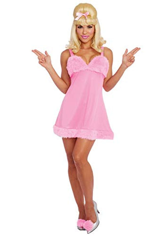 Dreamgirl Adult Femme Fatale Costume, Womens Sexy Femme Fatal Halloween Costume - Medium