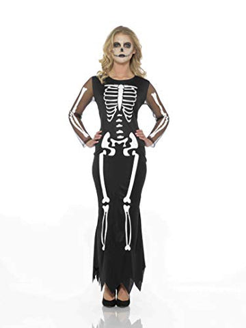 Karnival Women's Skeleton Dress (Small)