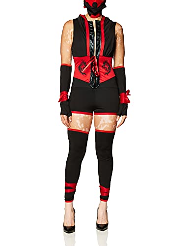 Starline Women's Red Dragon Ninja Costume (Medium)